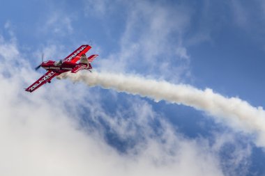 Poznan, Polonya - 14 Haziran: akrobasi grubu oluşumu 