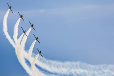 Poznan, Polonya - 14 Haziran: akrobasi grubu oluşumu 