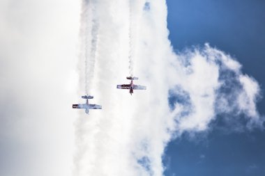 Poznan, Polonya - 14 Haziran: akrobasi grubu oluşumu 