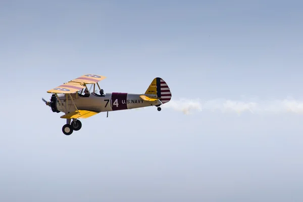 POZNAN, POLOGNE - 14 JUIN : Boeing Stearman 1930s US training airc — Photo