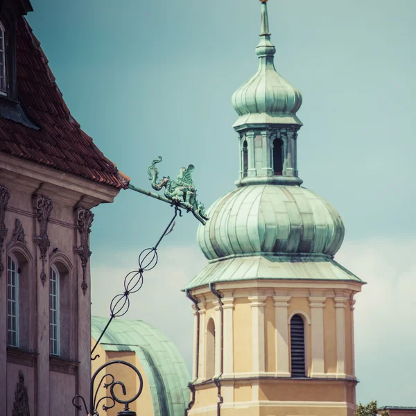 Varšava, Polsko - 08 července 2015 starého města ve Varšavě, Polsko. V — Stock fotografie