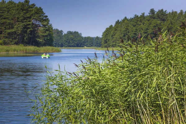 Wydminy lake on Masuria in Poland. — Stock Photo, Image