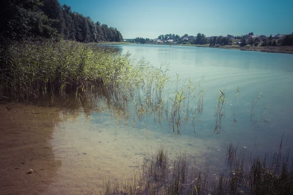 Wydminy lake on Masuria in Poland. — Stock Photo, Image