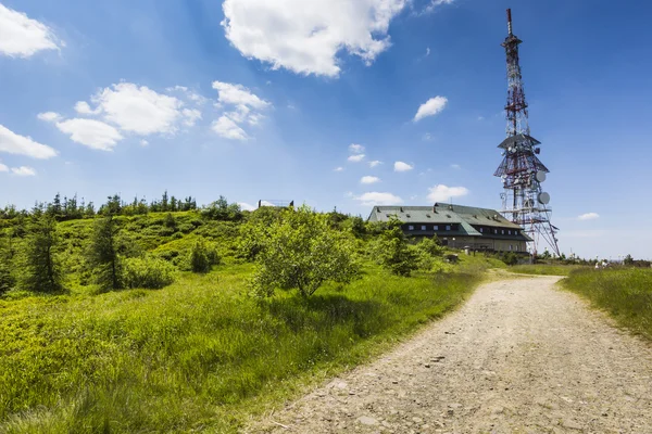 Transmiter on Skrzyczne mountain in Szczyrk, Poland — Stock Photo, Image