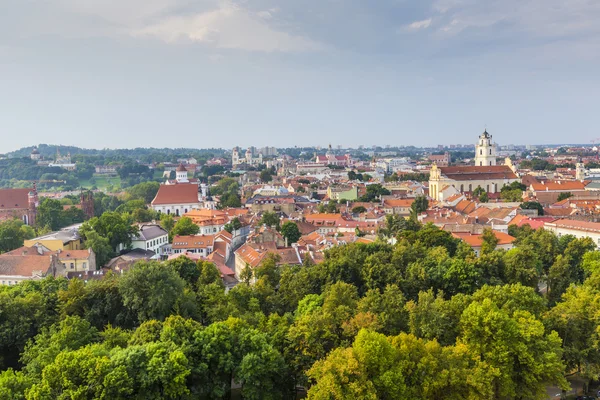 Vilnius oude stad stadsgezicht, Litouwen — Stockfoto