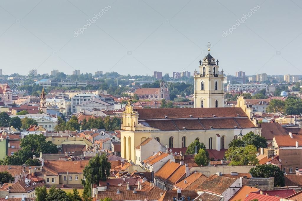 Vilnius Old Town Cityscape Lithuania Stock Photo Image By C Curioso Travel Photography 83206234