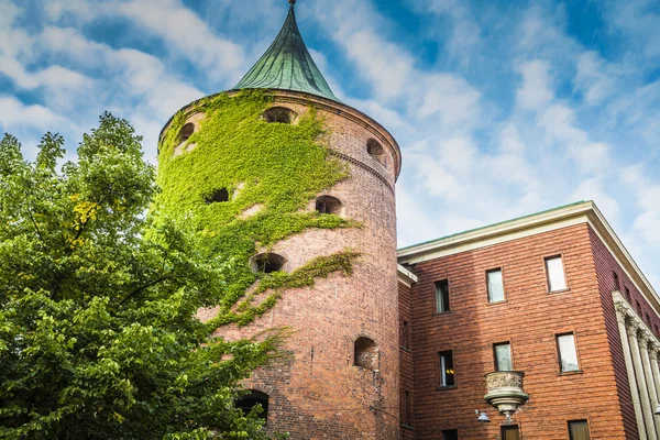 Powder Tower (Pulvertornis, circa XIV c.) in Riga, Latvia. Since — Stockfoto