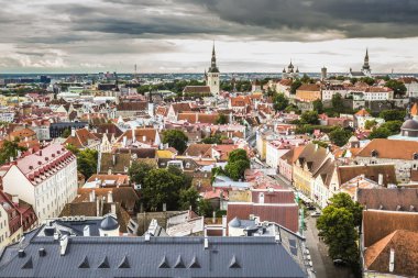 Tallinn, Estonya eski şehir '.