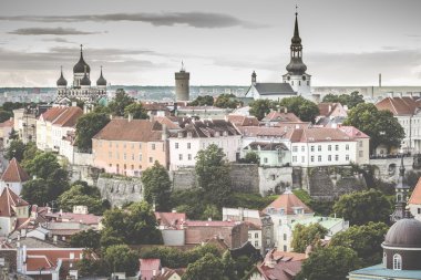 Tallinn, Estonya eski şehir '.
