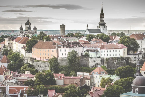 Tallinn, Estland op de oude stad. — Stockfoto