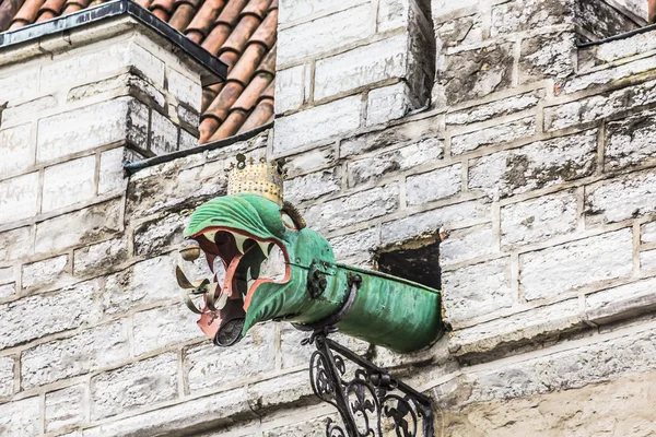 I Gargoyle di Tallinn, Estonia . — Foto Stock