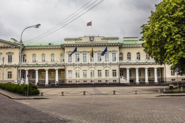 Vilnius, th resmi konutu Cumhurbaşkanlığı Sarayı