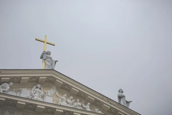 Vilnius Katedrali ana Roma Katolik Katedrali olduğunu — Stok fotoğraf