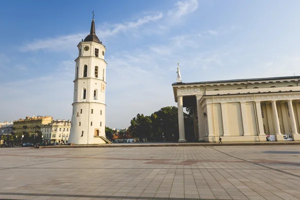 La Catedral de Vilna es la principal catedral católica de — Foto de Stock