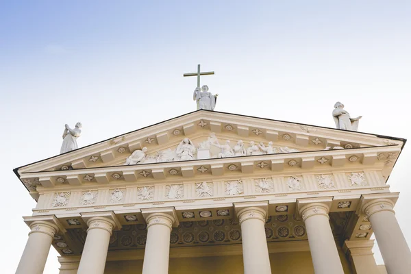 The Cathedral of Vilnius is the main Roman Catholic Cathedral of — Stock Photo, Image