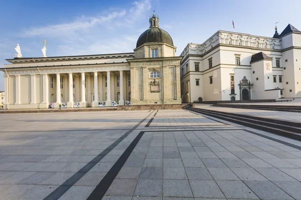 The Cathedral of Vilnius is the main Roman Catholic Cathedral of — Stock Photo, Image