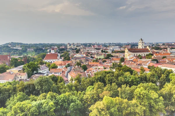 Vilnius oude stad stadsgezicht, Litouwen — Stockfoto