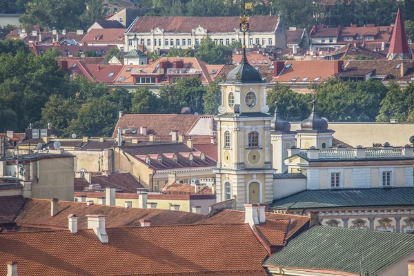 Vilnius oude stad stadsgezicht, Litouwen — Stockfoto