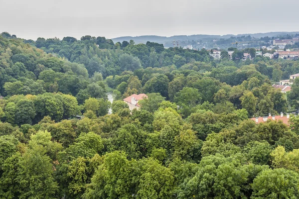 Vilnius cidade velha cityscape, Lituânia — Fotografia de Stock