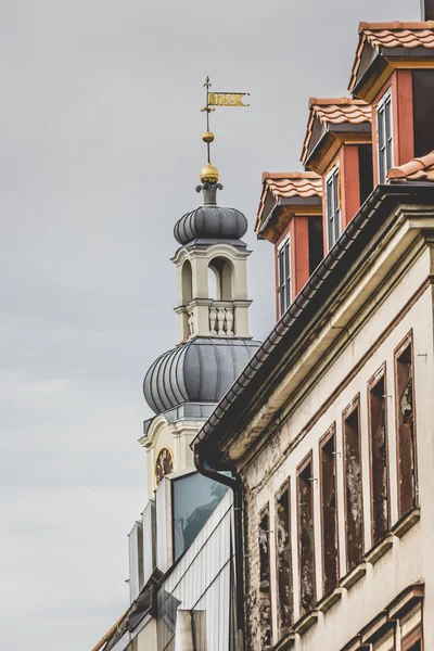 Medieval street in the old Riga city, Latvia — Stock Photo, Image