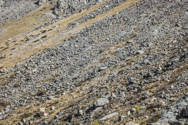 Le panorama du paysage de montagne de la gorge d'Ala-Archa dans la somme — Photo