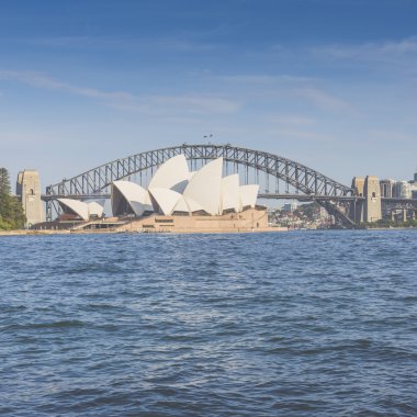 Sydney - 25 Ekim: Sydney Opera Binası görünümü üzerinde 25 Ekim 2015