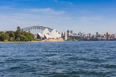 Sydney - 25 Ekim: Sydney Opera Binası görünümü üzerinde 25 Ekim 2015