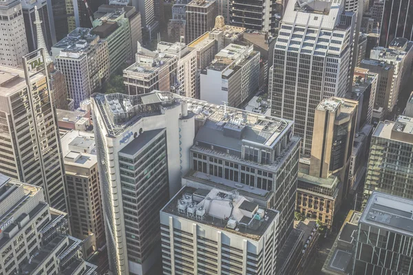 A légi felvétel a Sydney Tower-Sydney Ausztrália — Stock Fotó