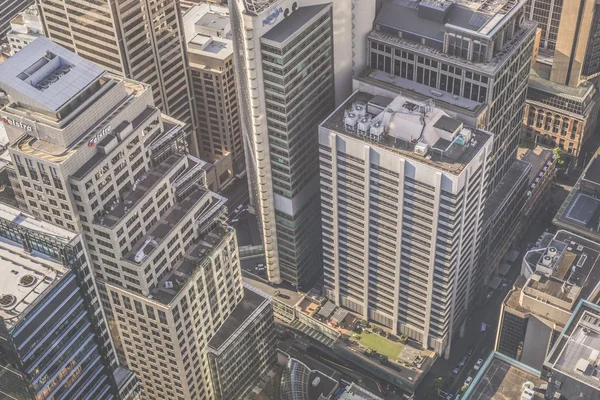 Letecký pohled od Sydney Tower v Sydney v Austrálii — Stock fotografie