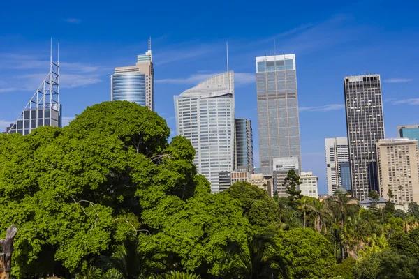 Skyline of Sydney with city central business district. — Stock Photo, Image