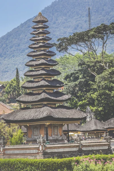 Ulun Danu temple Beratan Lake in Bali Indonesia — Stock Photo, Image