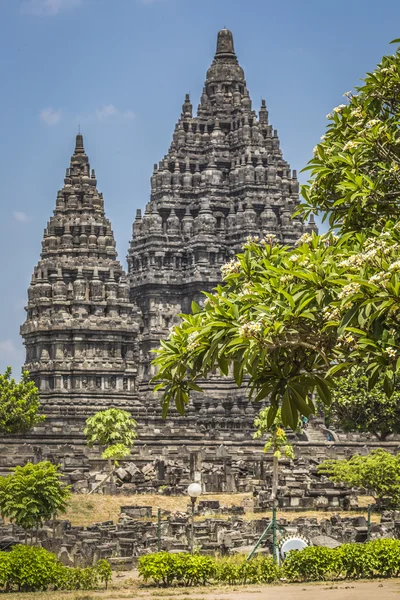 Prambanan temple near Yogyakarta on Java island, Indonesia — Stock Photo, Image