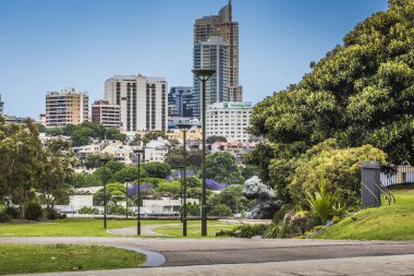 Sydney, Avustralya - 27 Ekim: Gölgeli park - recrea için bir yer