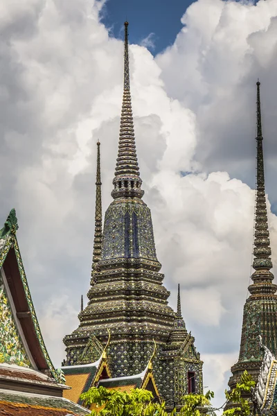 Tető, a nagy palota, Bangkok, Thaiföld. — Stock Fotó