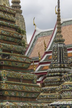 Güzel Wat Pho Tapınağı Bangkok Tayland