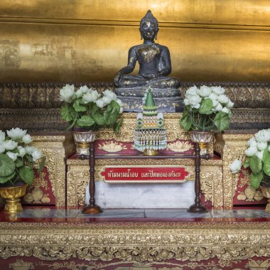 Buda Wat Pho Tapınağı, Bangkok meditasyon.