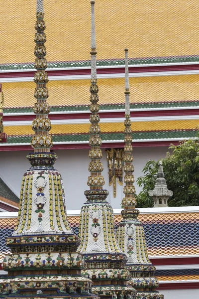 Hermoso templo Wat Pho en Bangkok Tailandia — Foto de Stock