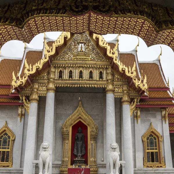 Świątynia (Wat Benchamabophit), Bangkok, Tajlandia — Zdjęcie stockowe