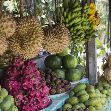 Meyve Pazar Bali, Endonezya.