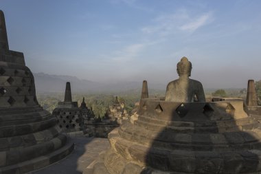 Borobudur Tapınağı karmaşık Adası, Java Endonezya t