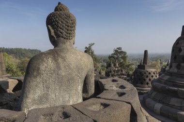 Borobudur Tapınağı karmaşık Adası, Java Endonezya t