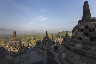 Borobudur Tapınağı karmaşık Adası, Java Endonezya t