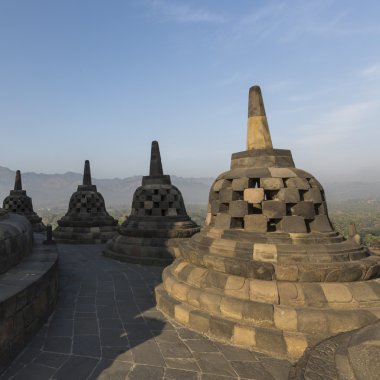 Borobudur Tapınağı karmaşık Adası, Java Endonezya t