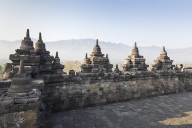 Borobudur Tapınağı karmaşık Adası, Java Endonezya t