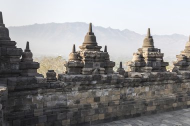 Borobudur Tapınağı karmaşık Adası, Java Endonezya t