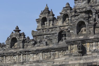 borobudur, Endonezya, Buda uçmuş görüntü 