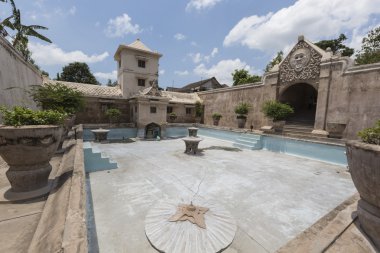 Taman Sari su Sarayı Yogyakarta Java Adası, Endonezya.