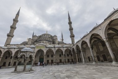 Mavi Cami, (Sultanahmet Camii), İstanbul, Türkiye.