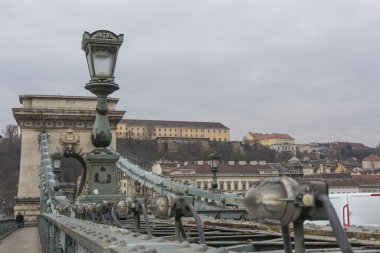 Zincir köprü Budapeşte, th için quintessential semboldür