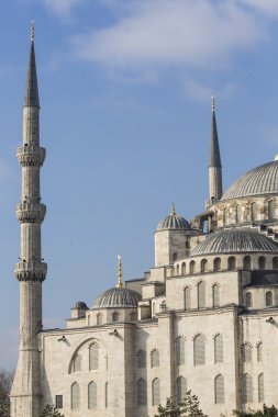 Istanbul, Türkiye - 13 Aralık 2015: Sultanahmet Camii, (Sultanahmet'in